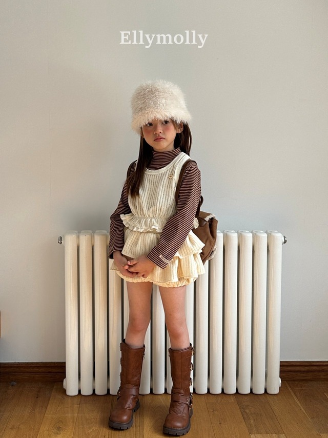 予約 Bello Crunch Vest  [ Elly molly ]