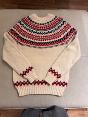 Icelandic Nordic Pattern Pure Wool Viking Sweater
