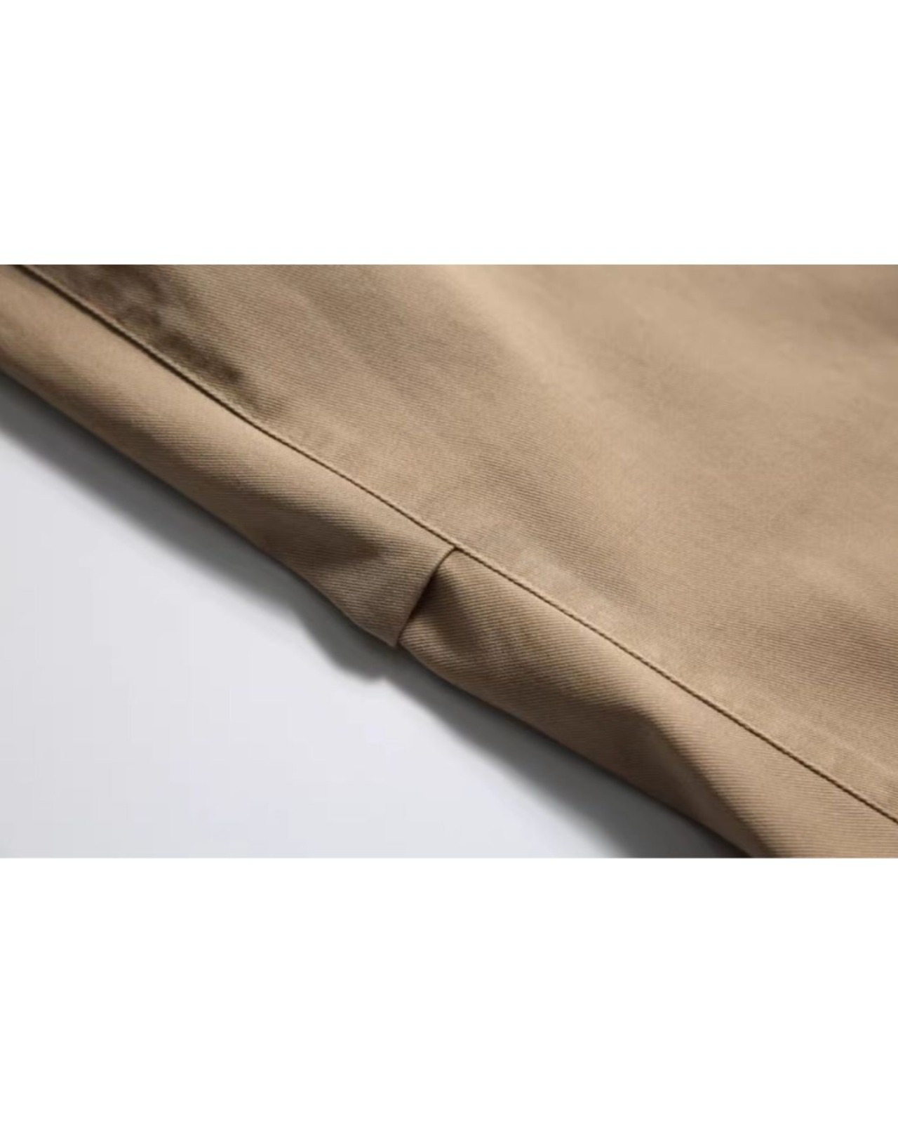 タックワイドテーパードパンツ　S0367