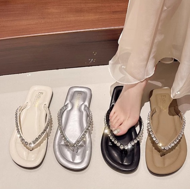 【shoes】ビジュービーチサンダル　M31868