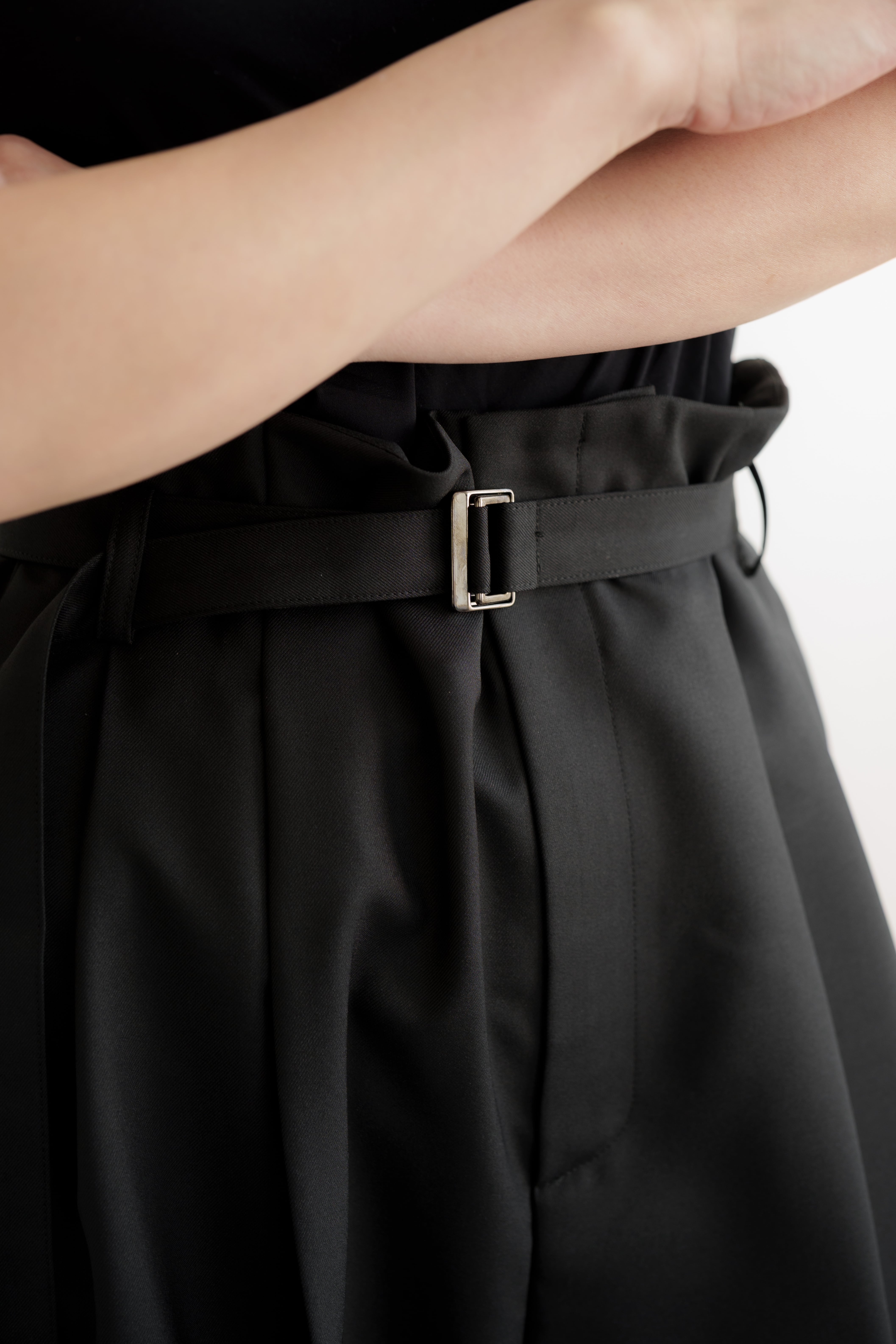sizeless pants(black) 6月中旬から6月下旬頃発送 | roughlow