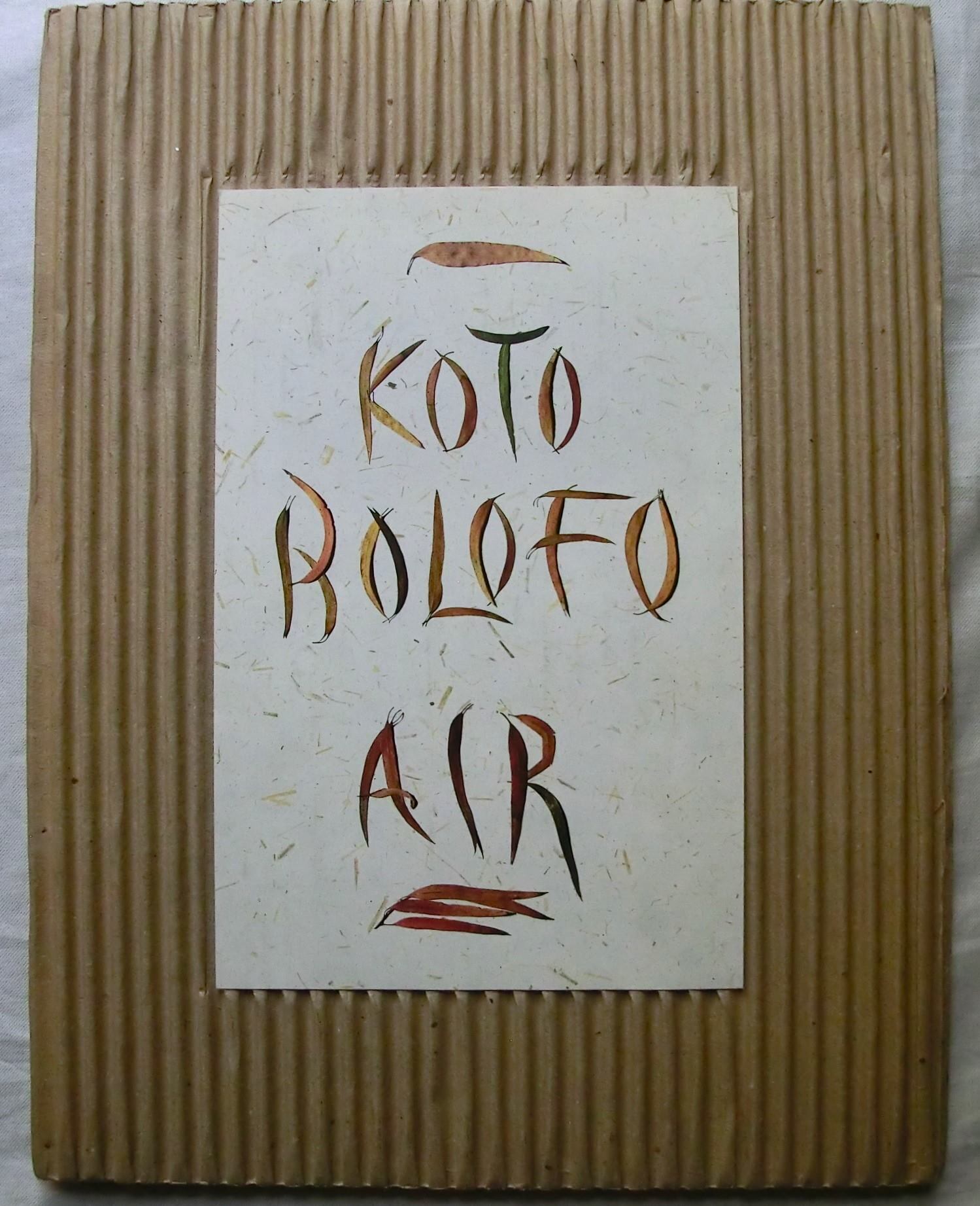 希少洋書写真集 Koto Bolofo: Air コト・ボロフォ 1990年 希少洋書写真集 Koto Bolofo: Air コト・ボロフォ 1990年-半額通販