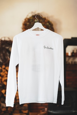 original long T-shirt　[WHITE]