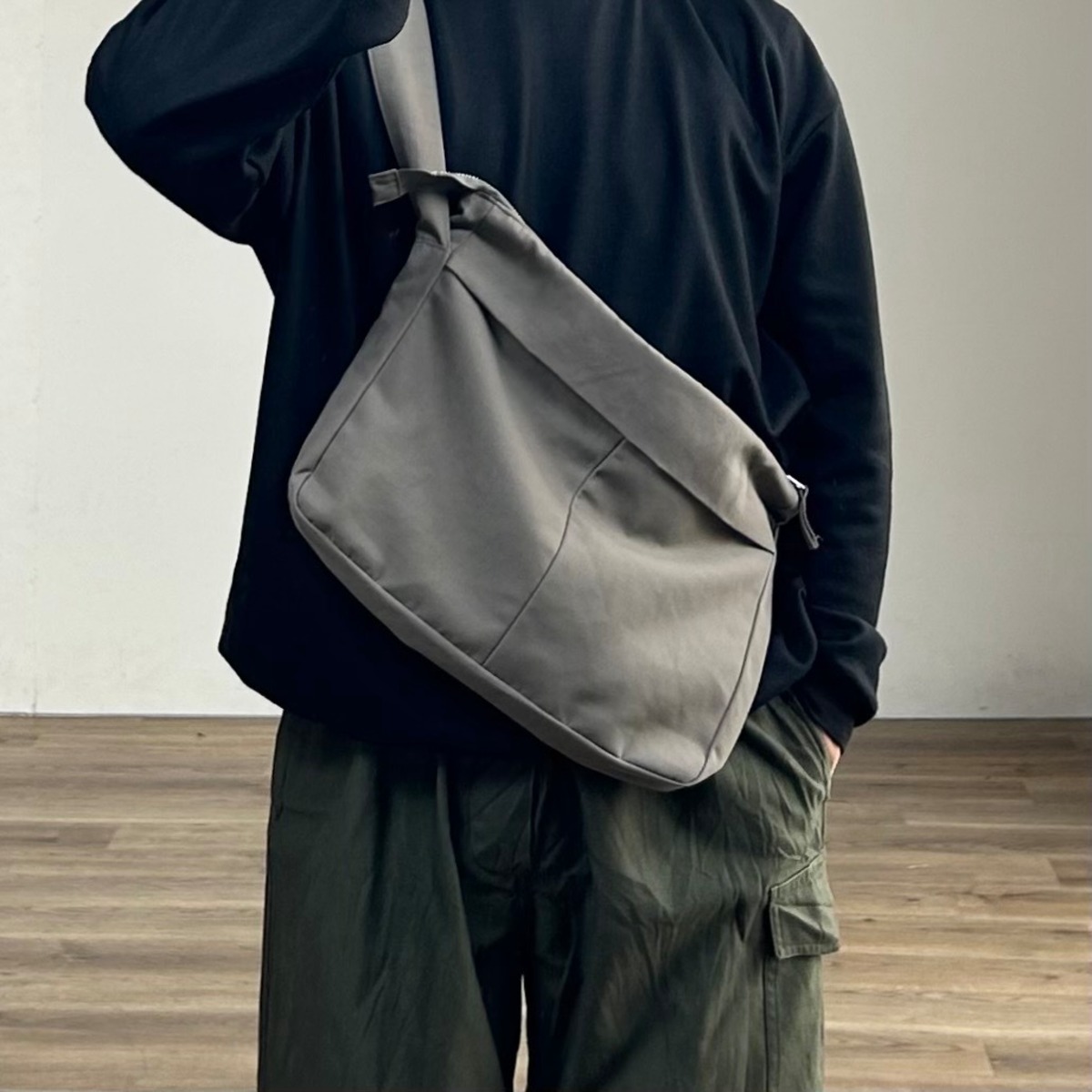 26SS》【STILL BY HAND】 NYLON SHOULDER BAG スティルバイハンド 