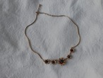  Vintage five flower necklace