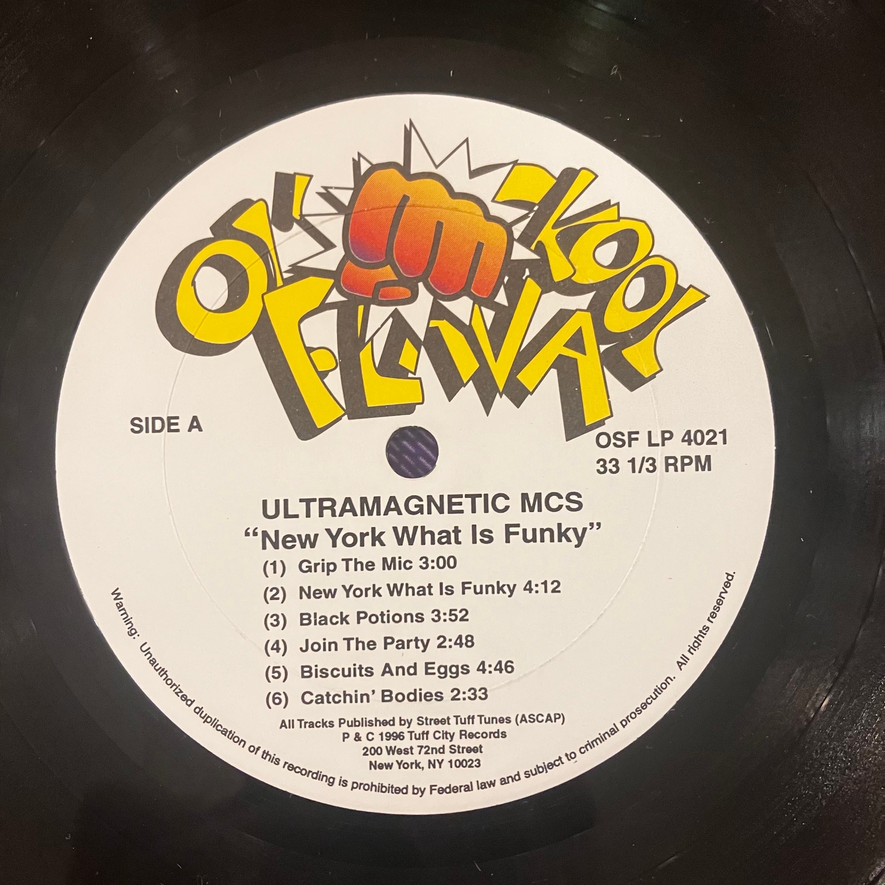 used LP】Ultramagnetic MC's – New York What Is Funky | 北村電機