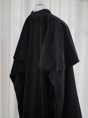 25aw 受注アイテム : RITSUKO KARITA - Boyish flare coat〔rich〕Dusty violet