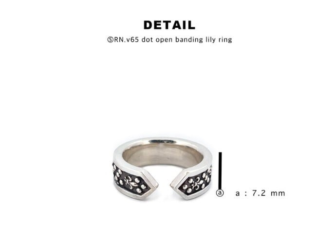 ☆NCT テヨン 着用！【SCUDO】dot open banding lily ring | もごつ