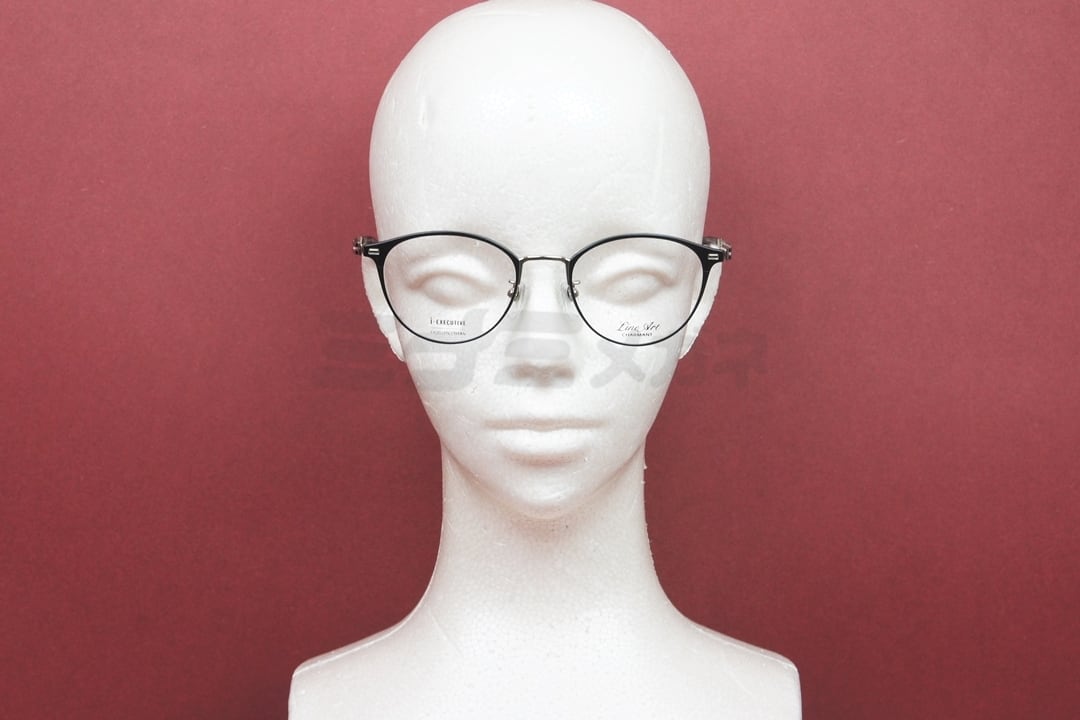 Line Art メガネ brio XL11102 BK ボストン メタル ブリオ CHARMANT