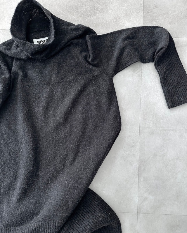 MM6 Maison Martin Margiela 　TURTLENECK  KNIT DRESS