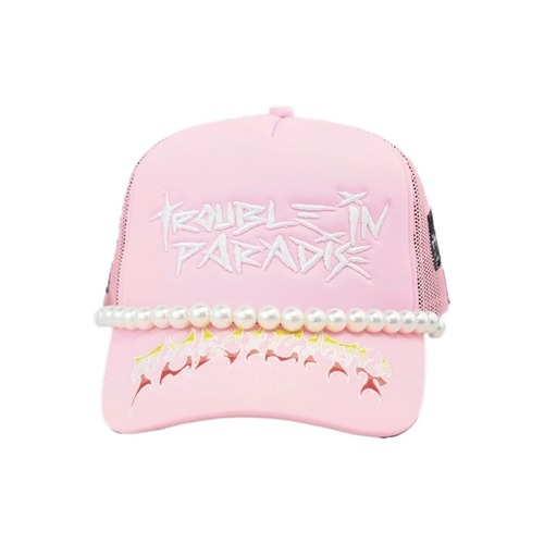 TOXICITY / trouble in paradise cap pink