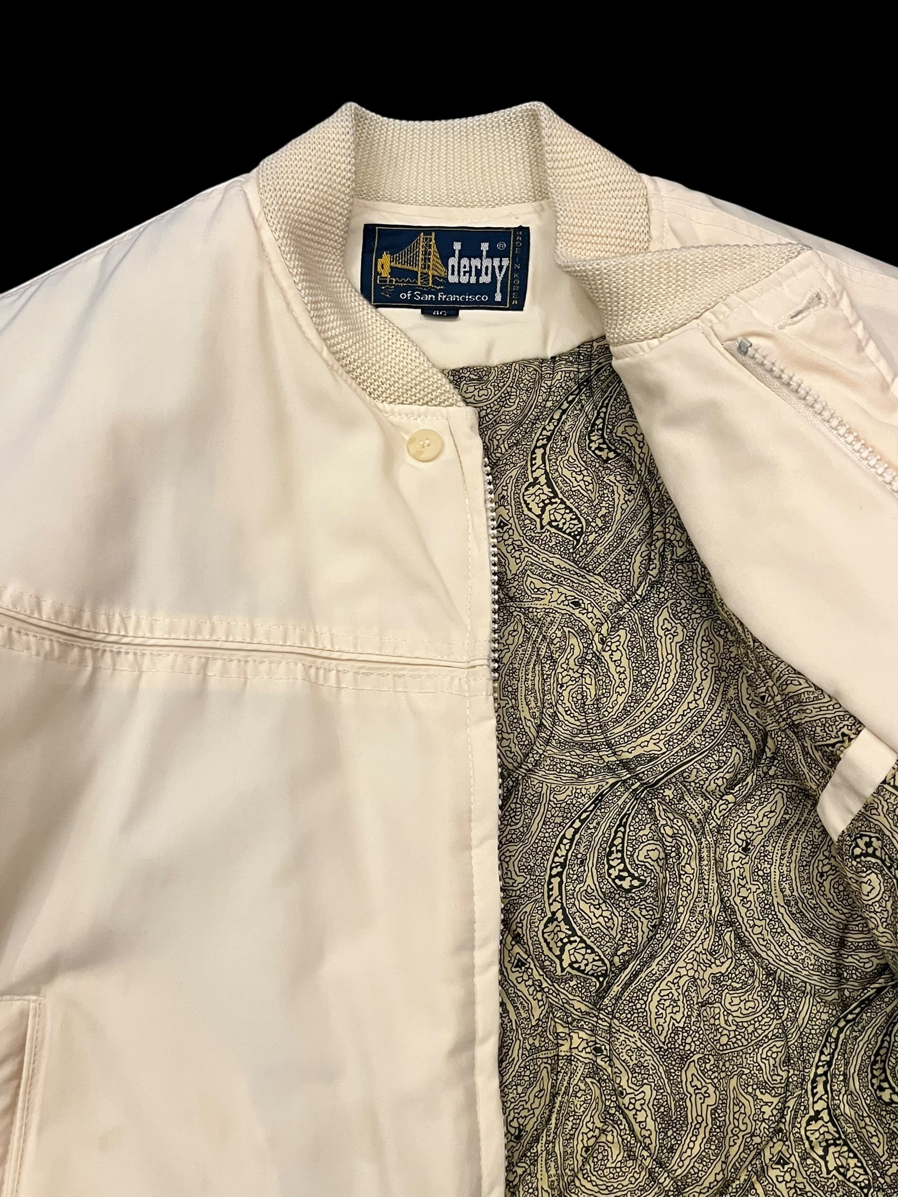 70s Golden Fleece SPIEWAK Type G-1 Sherpa Leather Jacket 70年代