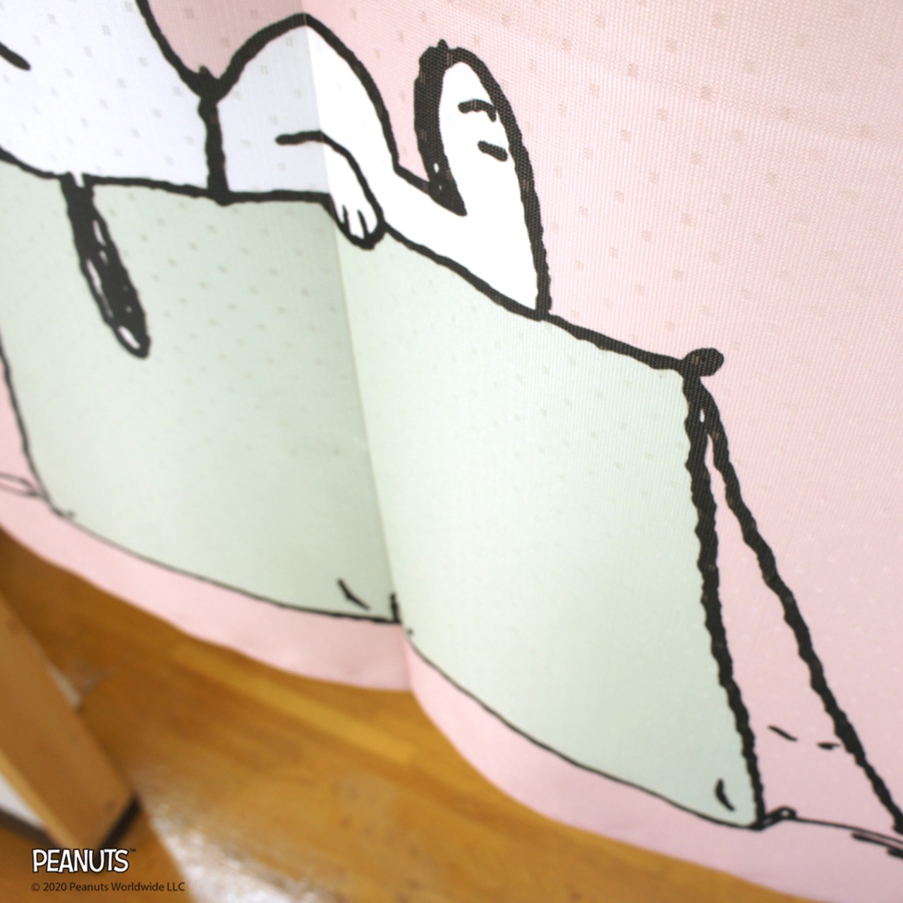 【受注生産】 のれん PEANUTS テント 幅85×丈90cm 93880