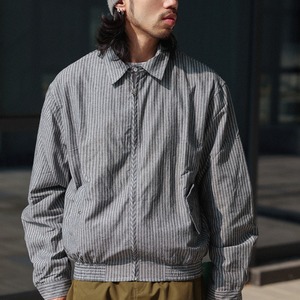 ヒッコリー ワイドフォルムブルゾン a-0979