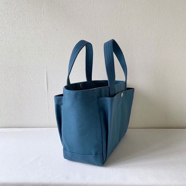 【全9色】「ふっくらトート」小サイズ／倉敷帆布 8号帆布【受注制作】