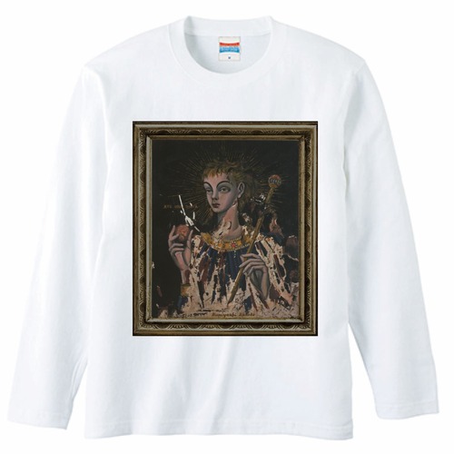 オリジナル長袖Tシャツ「列聖式」White【受注】