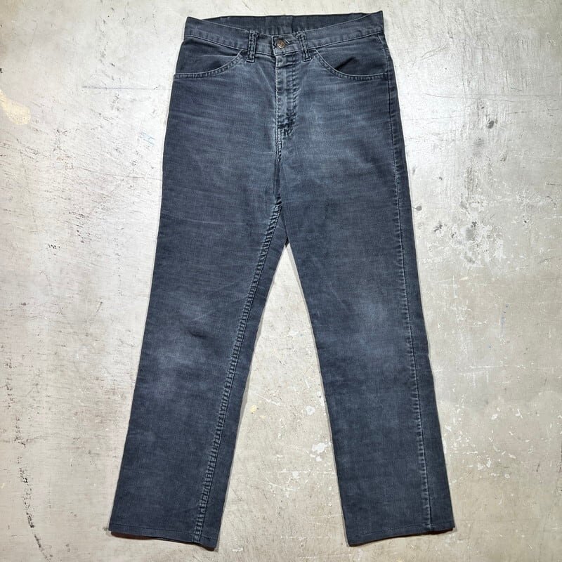 80's~ Levi's リーバイス 519-1558 ブラックコーデュロイパンツ ブラックコーズ フェード 墨黒 白タブ スモールe USA製  W30インチ 希少 ヴィンテージ BA-2047 RM2466H | agito vintage powered by BASE