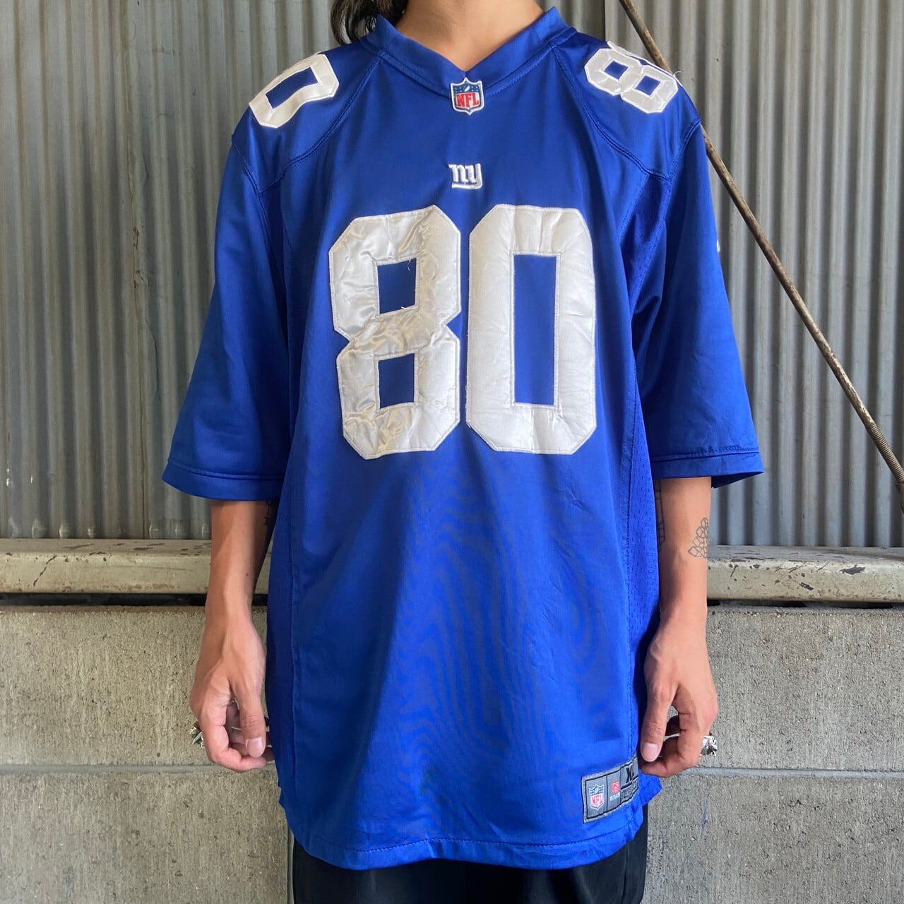 NIKE ナイキ NFL ニューヨーク・ジャイアンツ CRUZ 80 ゲームシャツ 