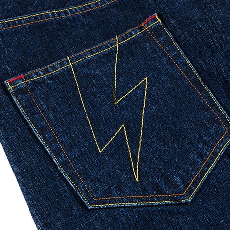 ROLLING CRADLE】ロリクレ THUNDER GATE SAROUEL DENIM / INDIGO