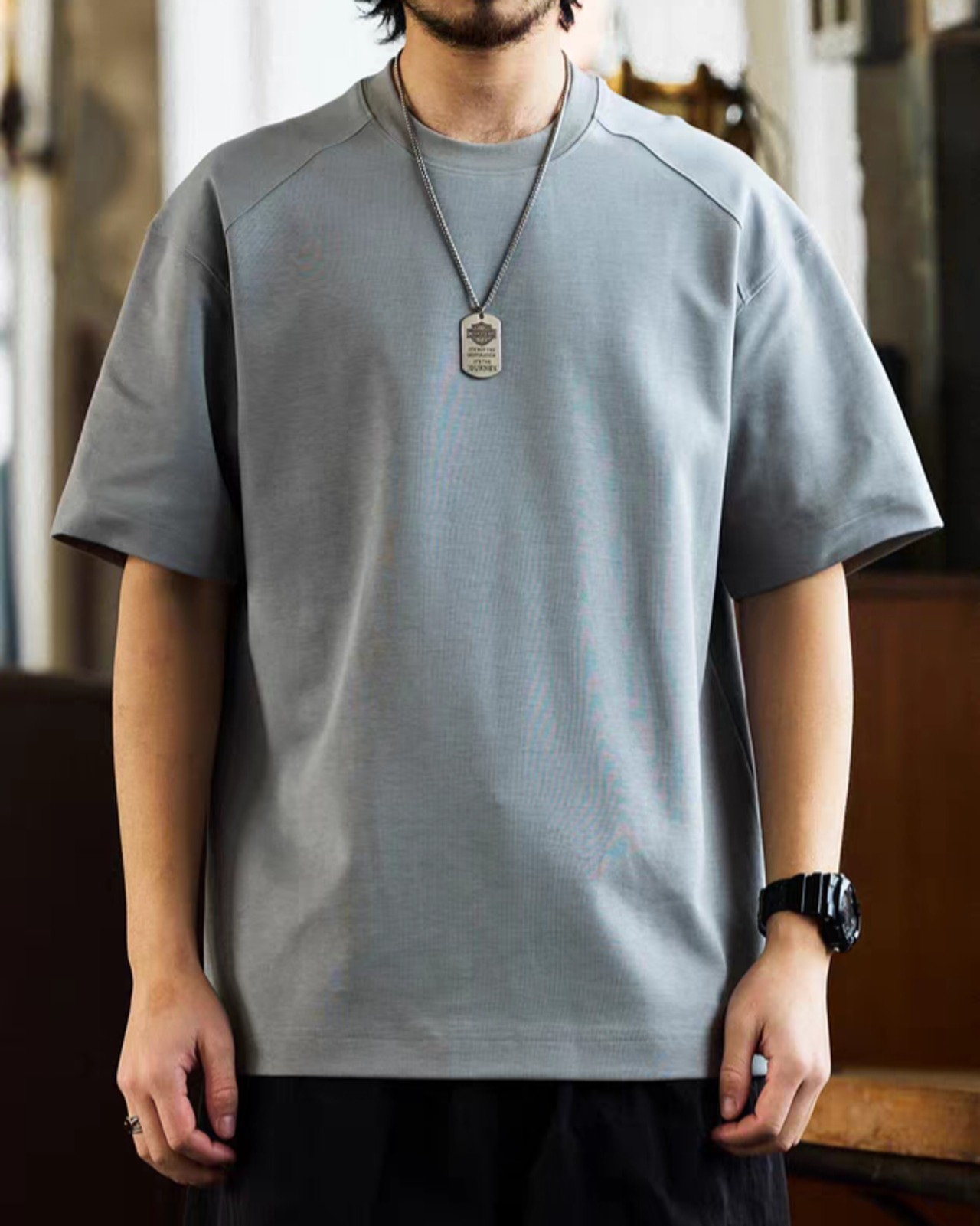 Loose Casual Cotton T-Shirt  K0375