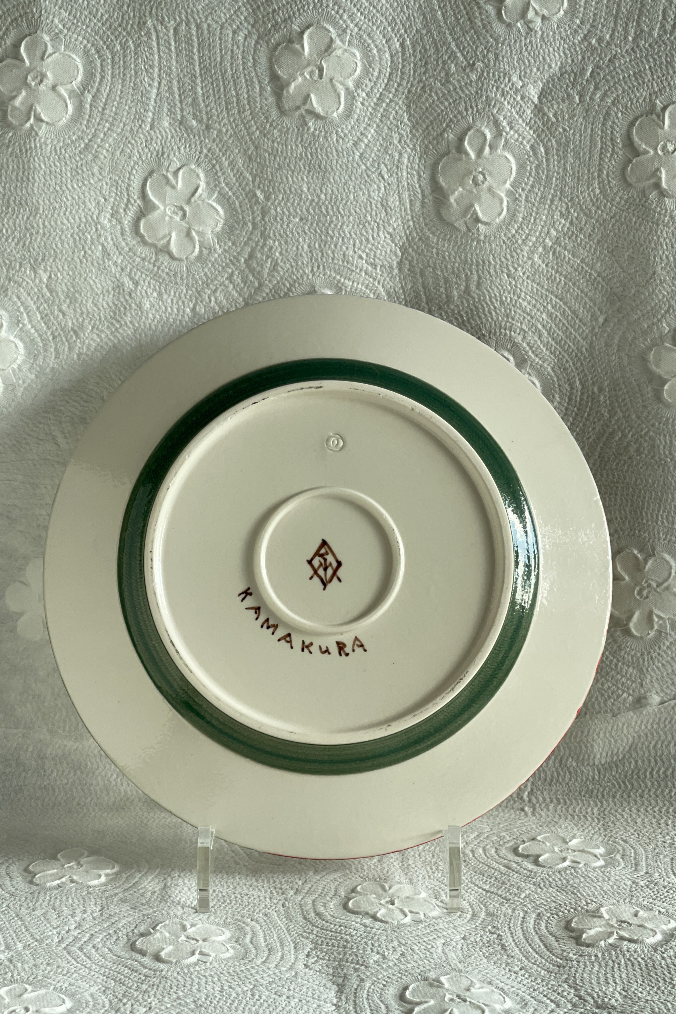 升たか 鳥花紋皿