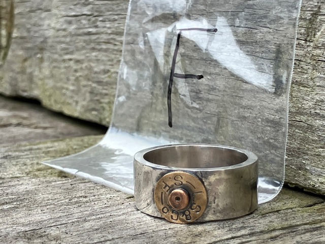 【F】LEVI’S 1890s-1920s RIVETED Tarnished Silver 925 RING
