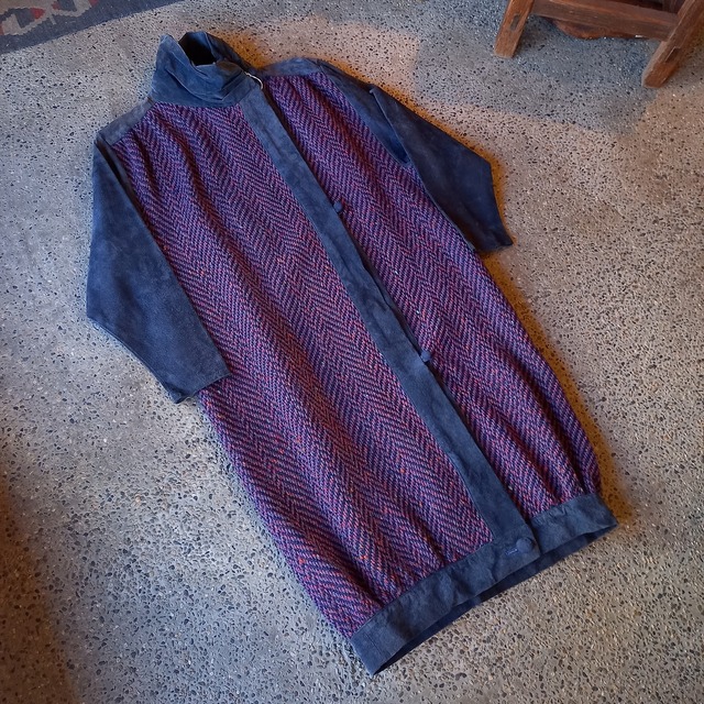 カナダ製 ウール×ヌバック コート used [212049]