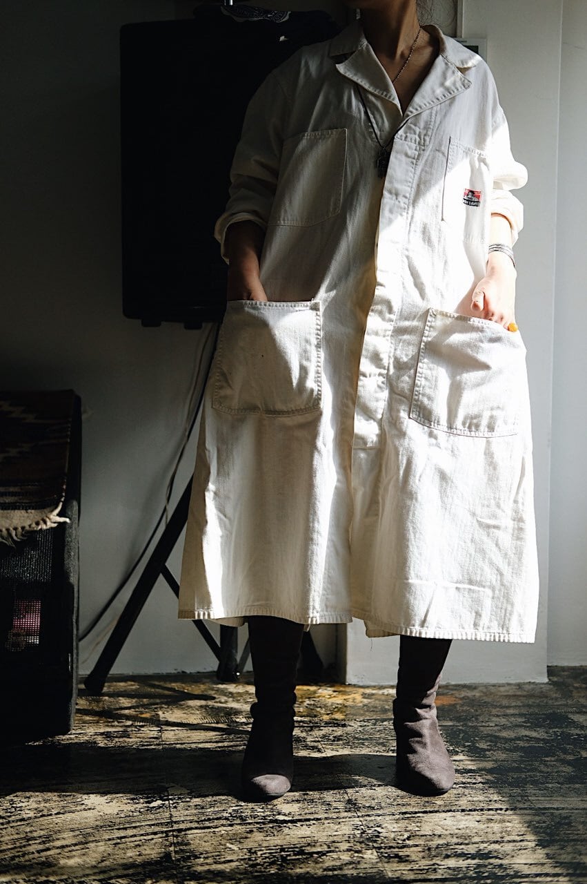 50s BEN DAVIS engineer coat