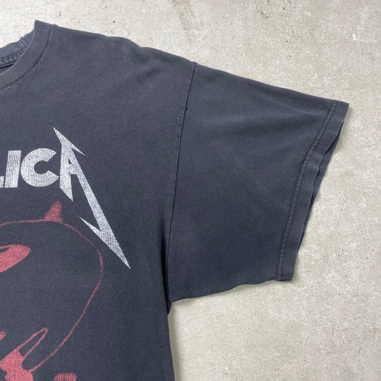 00年代 METALLICA メタリカ バンドTシャツ バンT ツアー メンズXL 古着 