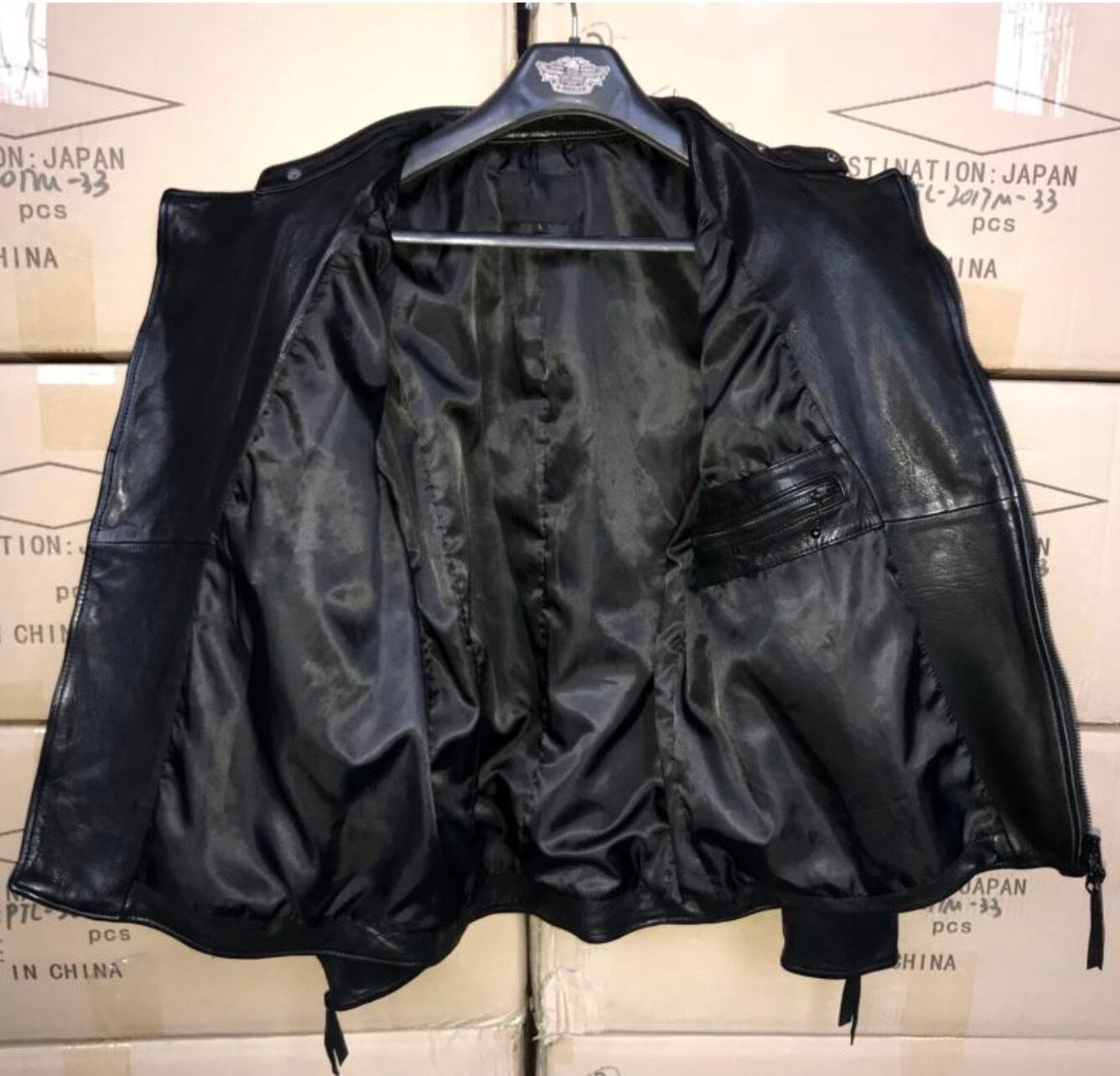 ラムレザーデザインライダースジャケット | Buona Vita(ボナヴィータ)