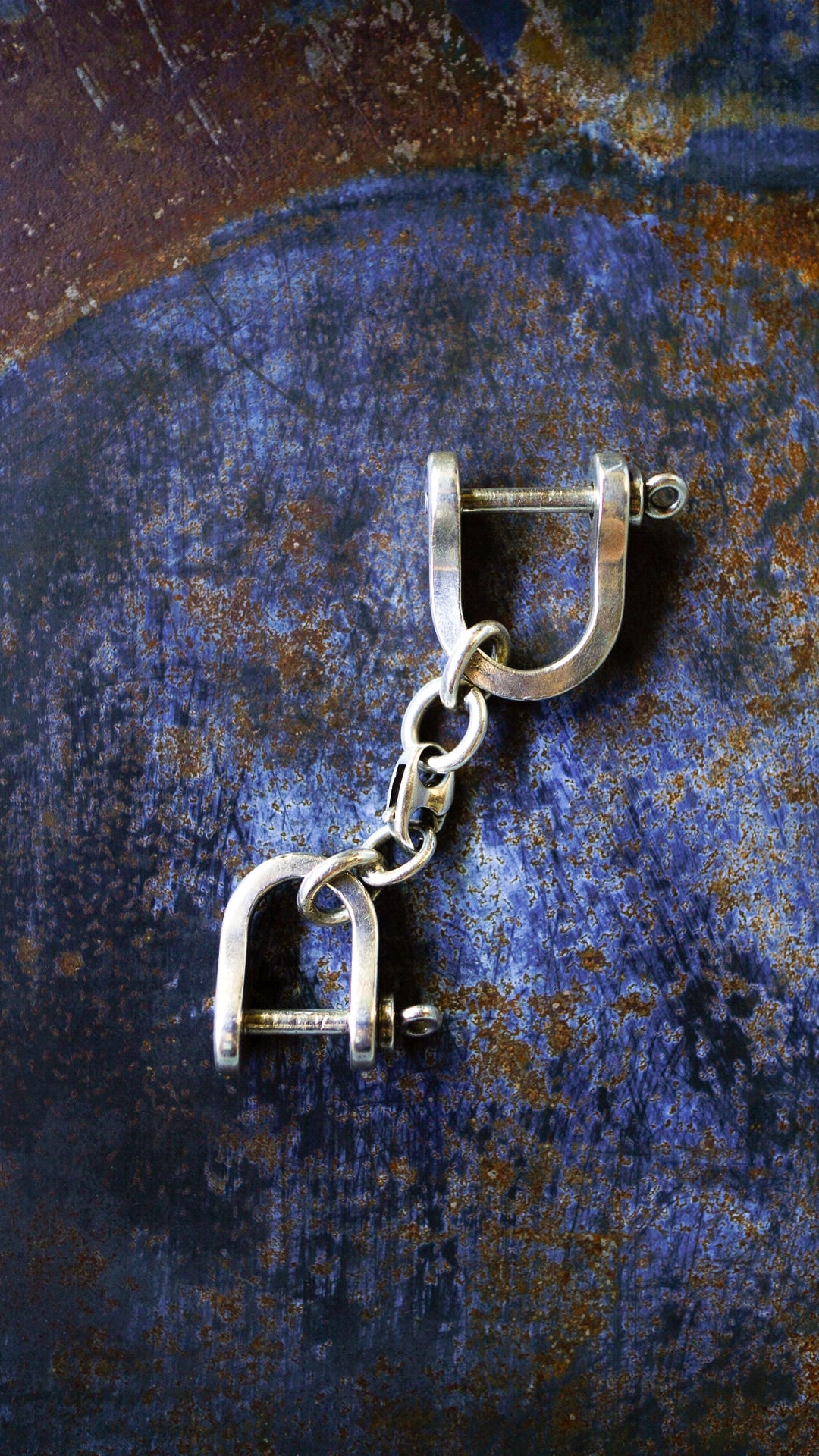 VINTAGE】TIFFANY&Co. ティファニー ダブル シャックル キーリング  