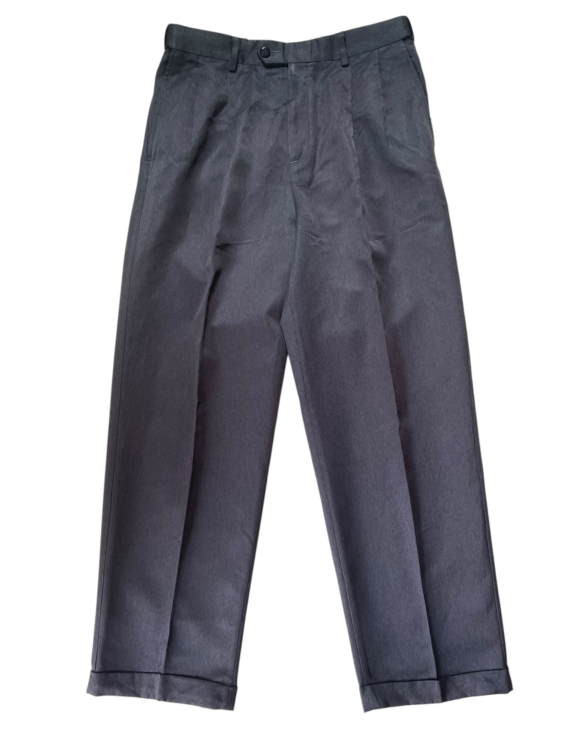 BATONER SUMMER WOOL ONE TUCK TROUSERS BN-26SM-013 | Pay ID