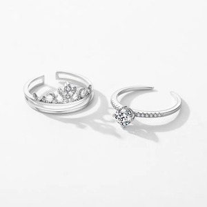 指輪 おしゃれ ダイヤモンド 王冠 レディース リング