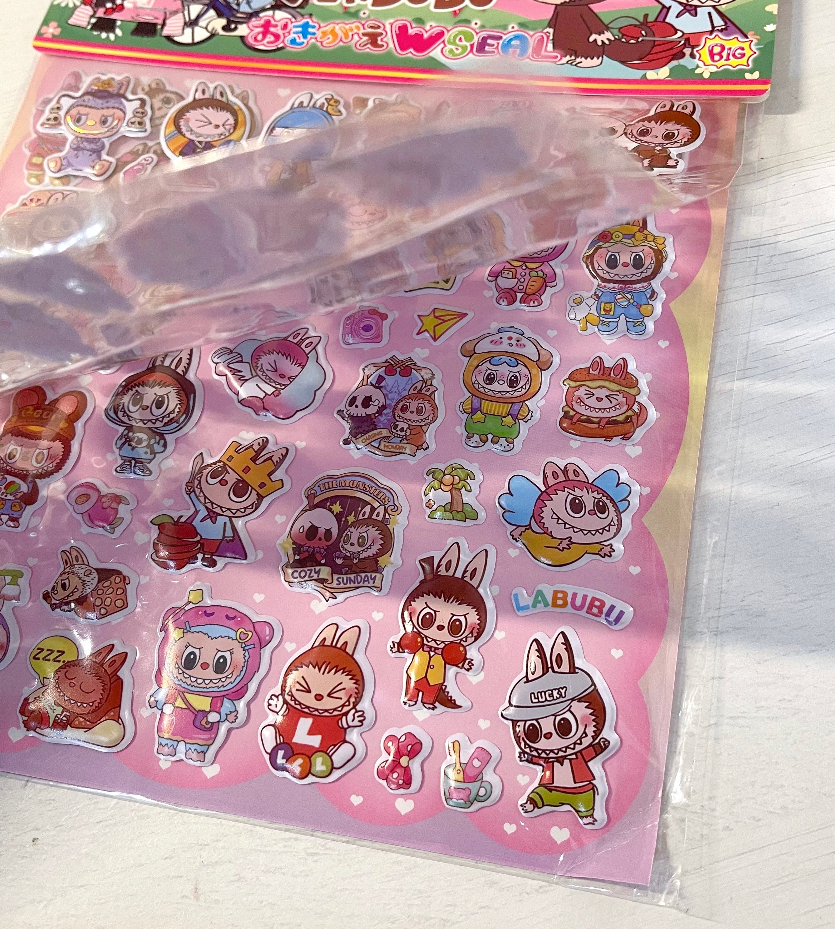 ラブブ 立体シール 3Dシール ぷくぷくシール | Pay ID