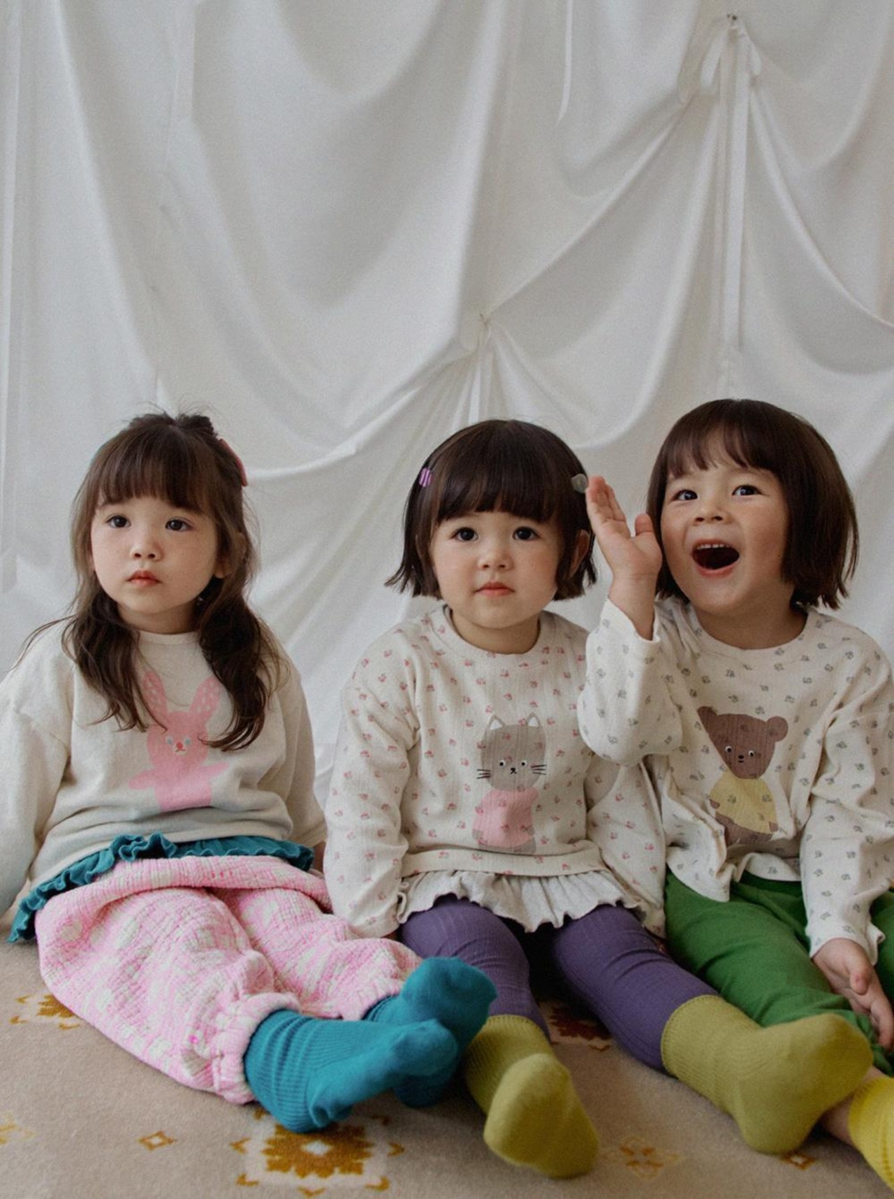 韓国子供服 / 26Autumn / 〖取寄〗Mardi Amber / バタリーレギンス / キッズ服 *XS~XXL*