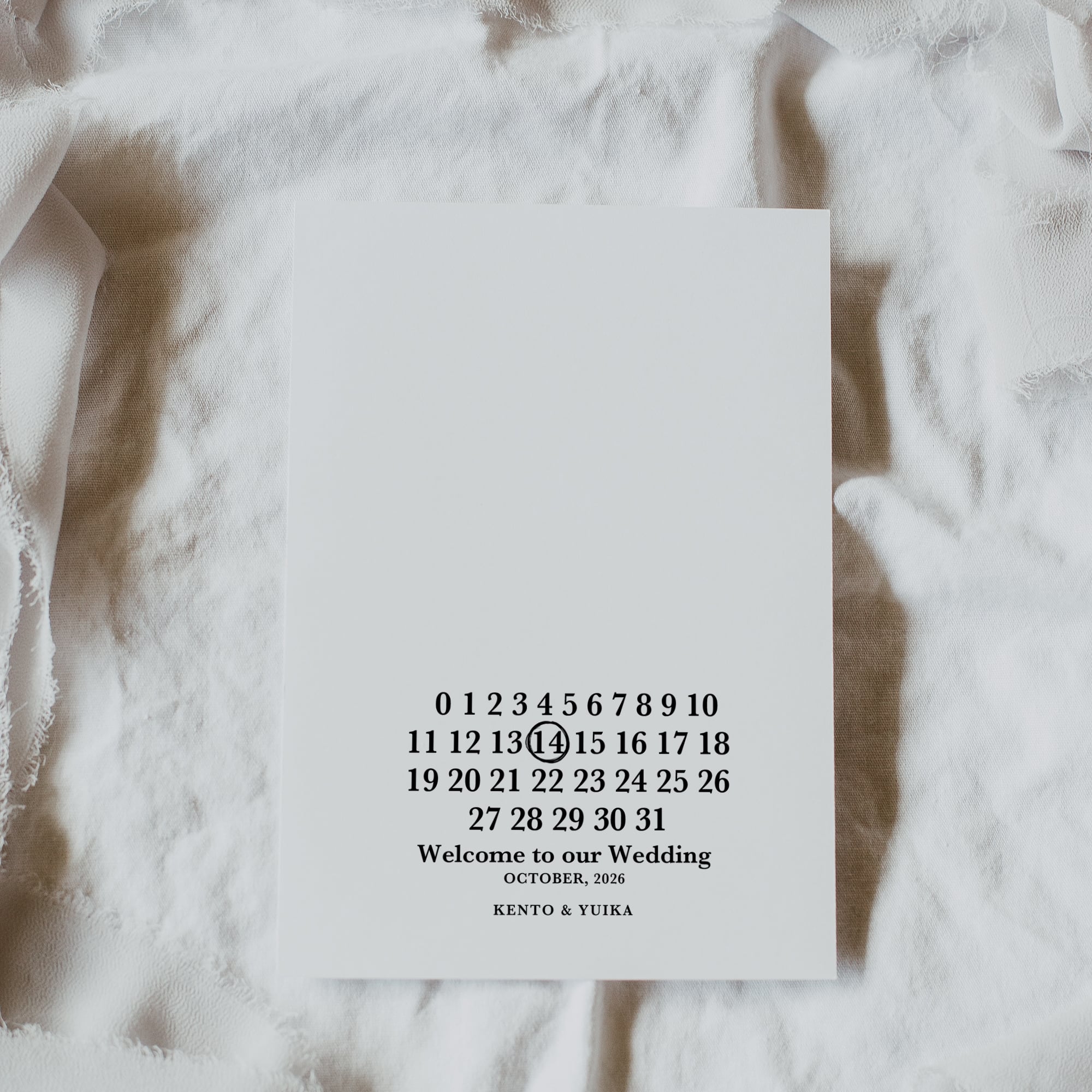 プロフィールブック159円/部【カレンダー】│二つ折り席次表 | DIY ...