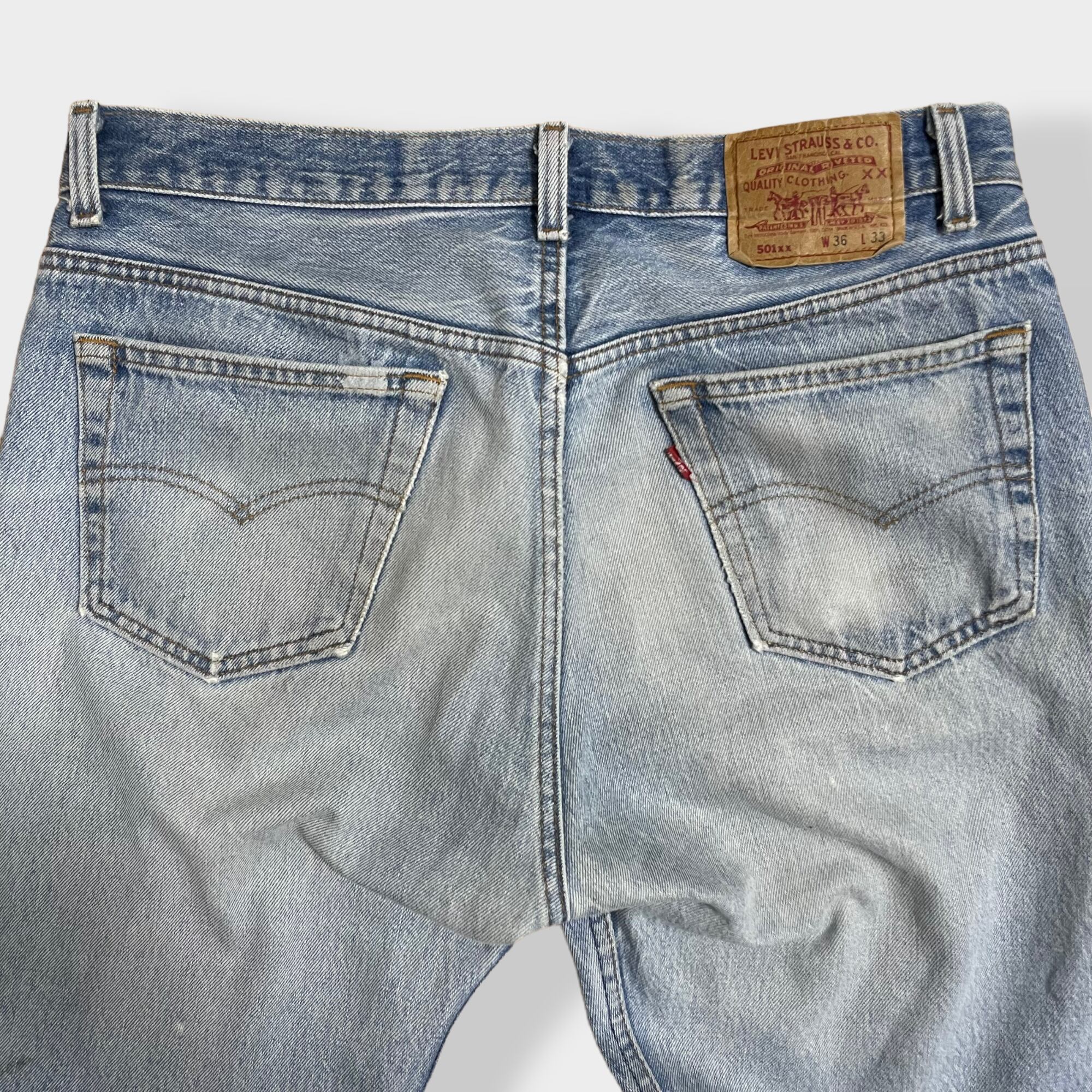 LEVI'S】90s USA製 501xx デニム ジーパン ジーンズ W36 L33 ...