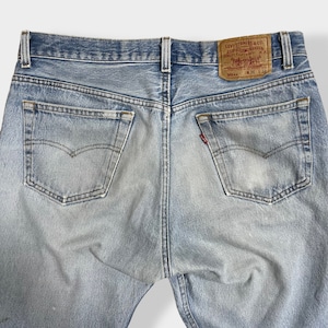 【LEVI'S】90s USA製 501xx デニム ジーパン ジーンズ W36 L33 リーバイス ボタン裏546 オールド ビンテージ US古着