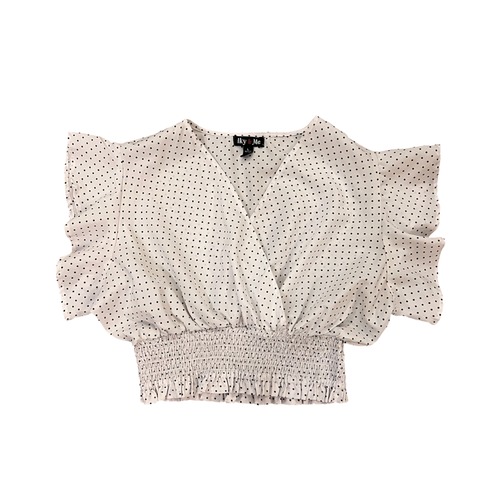 Dot Shirring Tops