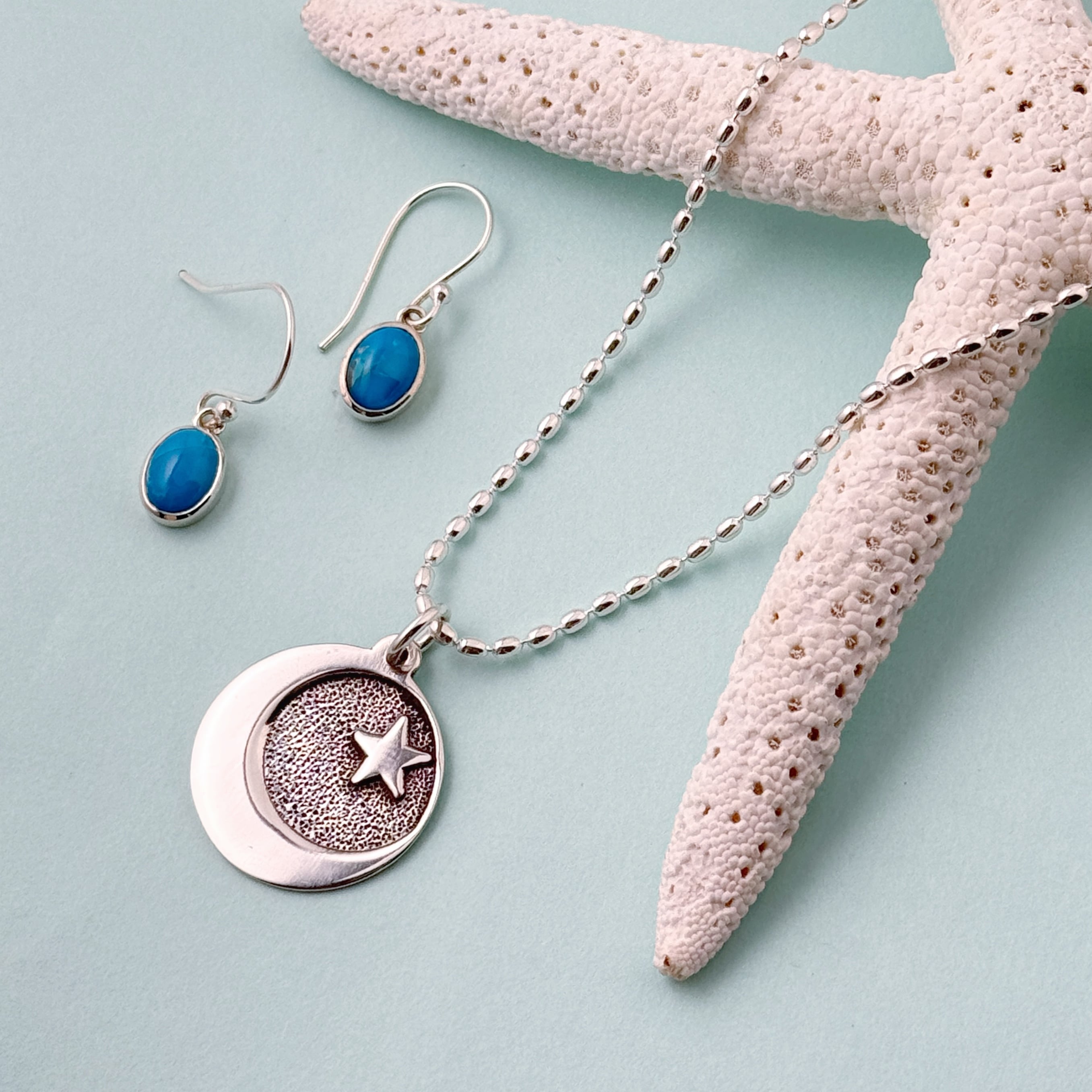 Lagoon Original ムーン+スター ラウンド ネックレス 星月夜 | 【公式