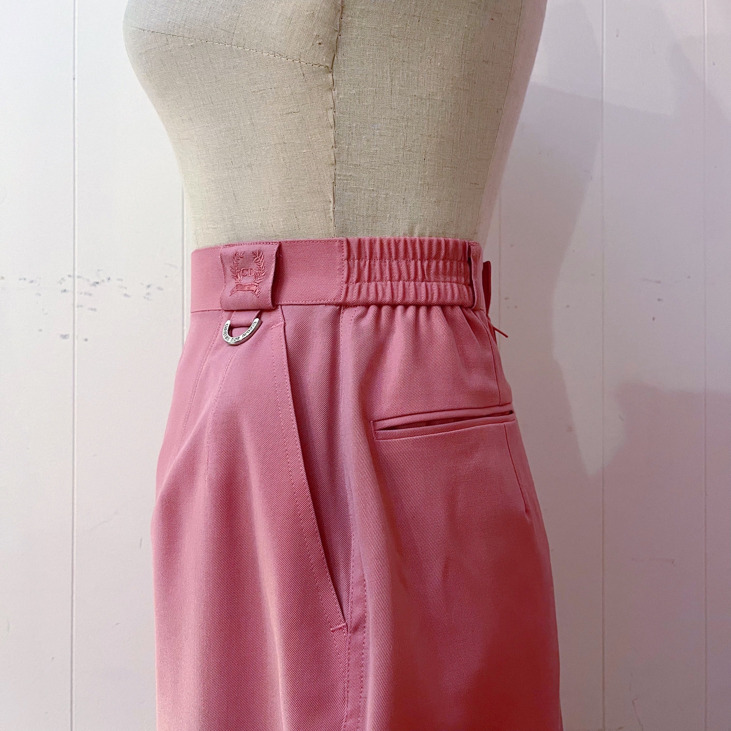 Christian Dior / pink semi tight skirt