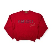 KENZO ケンゾー BIGロゴ入り ウールニットセーター サイズ 1 /レッド/ビンテージ/D-TK2000