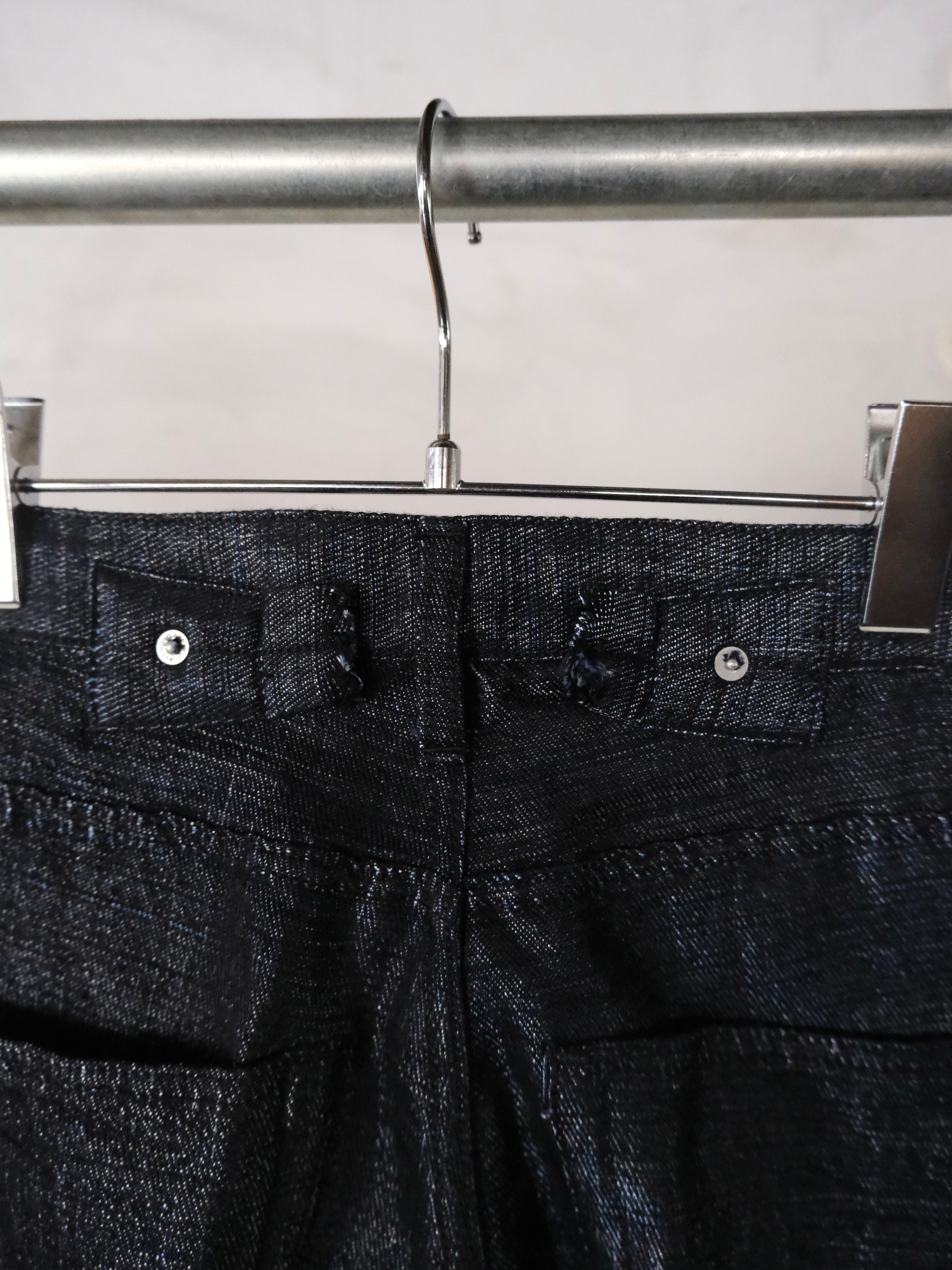 DAIRIKU】 Wide Linen Denim Pants | THE OUR