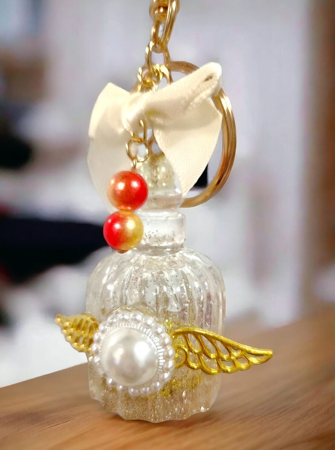 天使の羽のボトルキーホルダー | Pay ID