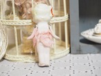 JAPANビスク　赤色リボン・ピンク服女の子（鼻欠け） 画像7