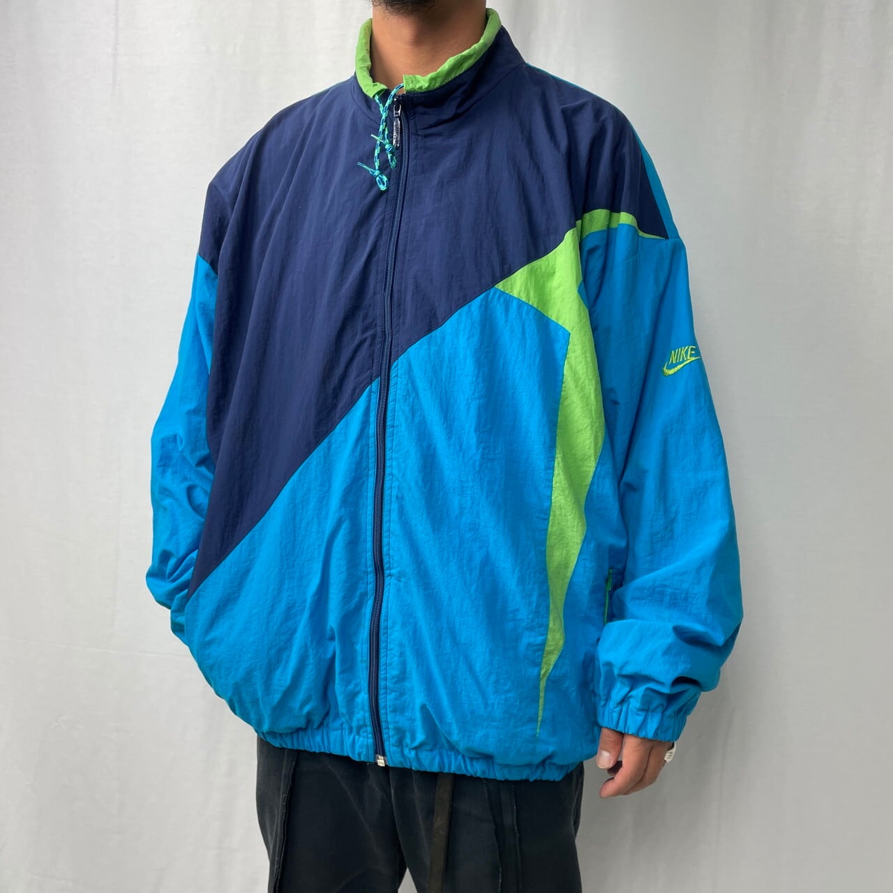 90s  ナイキ NIKE ナイロンジャケット ワンポイントロゴ