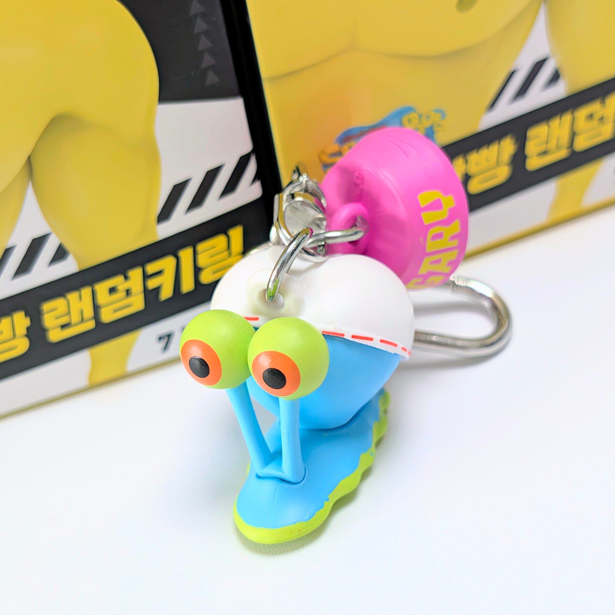 ⚡️KOREA Exclusive⚡️【 SpongeBob SquarePants ( スポンジボブスクエアパンツ ) 】※未開封1BOX(15個入り)での販売 / 韓国限定‼️筋肉パンパン マッスルランダムキーリング / マスコット〚アメリカン雑貨 アメトイ〛