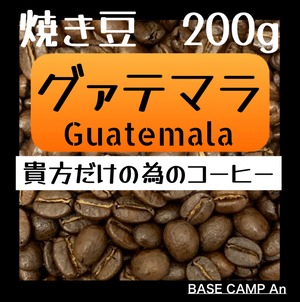 【送料無料】グァテマラ　アンティグア　200g（コーヒー豆 中深煎り）