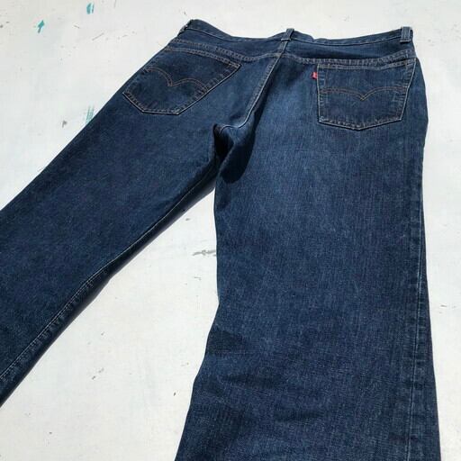 70's Levi's リーバイス 517 66前期 ブーツカットデニム 刻印6 バック ...