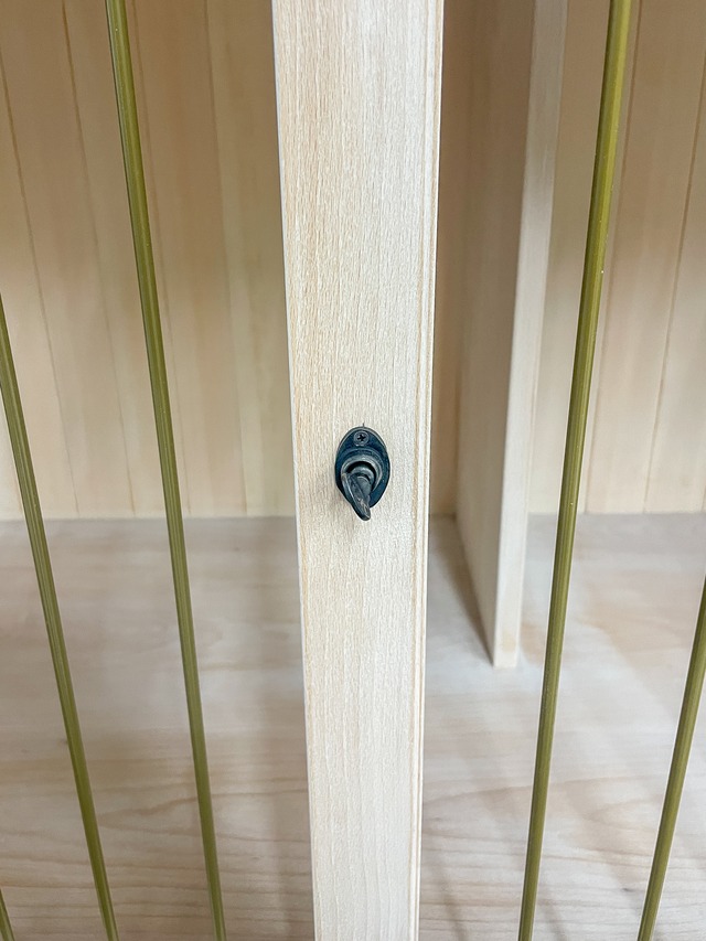 オーダーメイドドッグゲージ 1方柵・室内用犬小屋 (おしゃれな室内用ドッグハウス)W1500